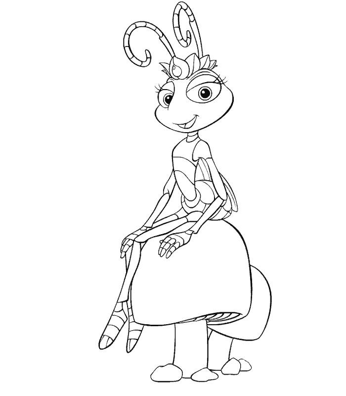 coloriage  imprimer 1001 pattes