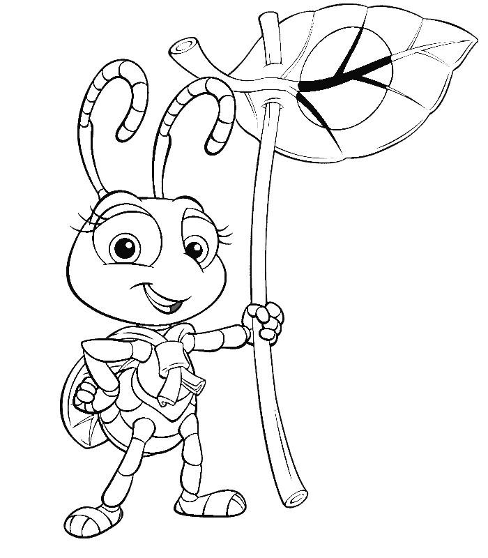 coloriage  dessiner 1001 pattes