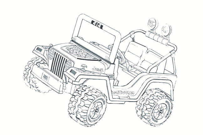 coloriage de 4x4