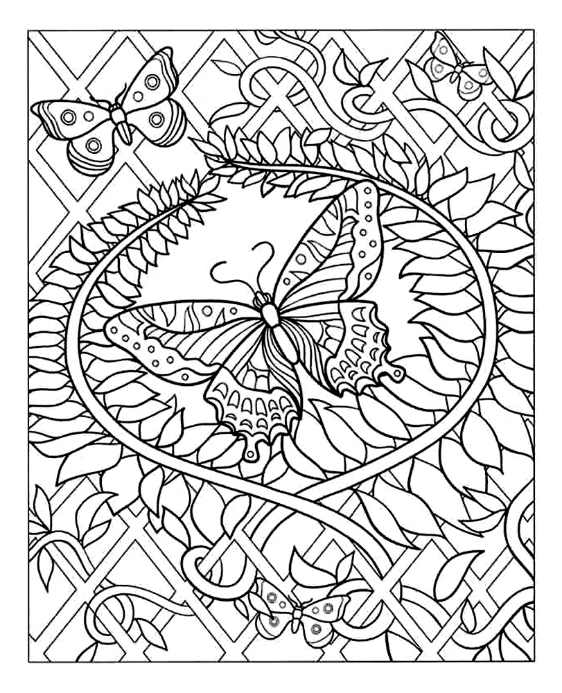 coloriage adulte anti stress