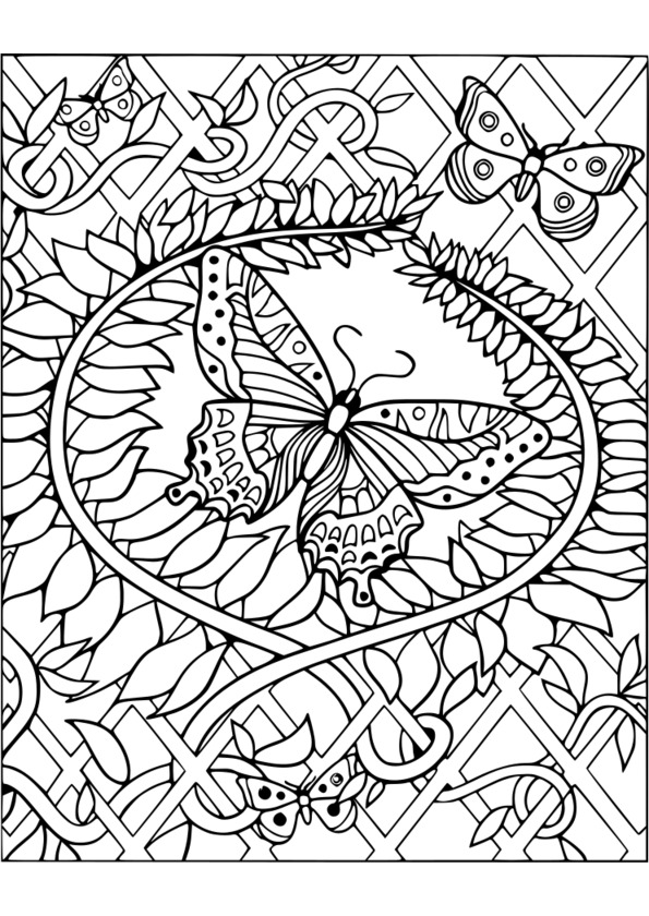 coloriage pour adulte imprimer gratuit