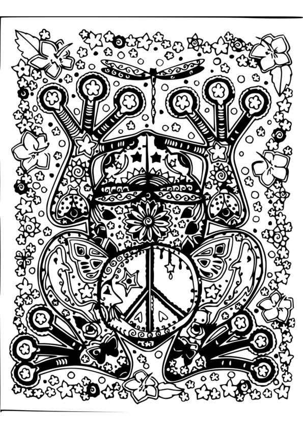 coloriage pour adultes à imprimer - Coloriage anti stress et mandala gratuits pour adulte Prima 