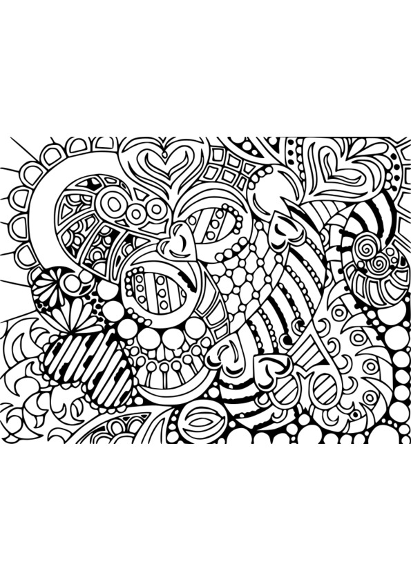 coloriage adulte art therapie