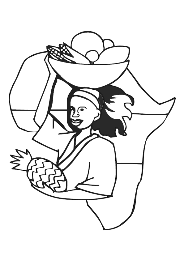 Dessin Visage Africain