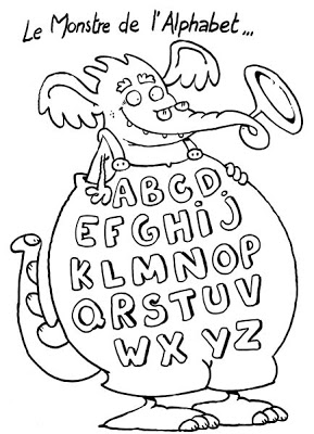 coloriage alphabet en arabe a imprimer