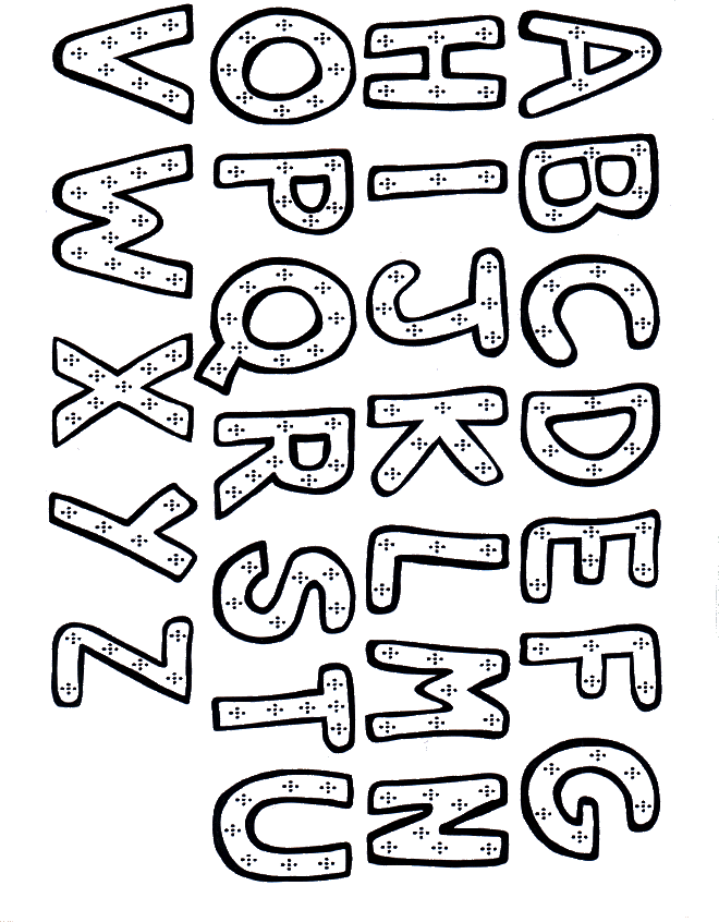 dessin alphabet minuscule et majuscule