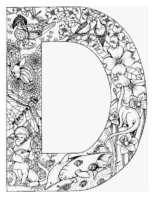 coloriage alphabet pour petit