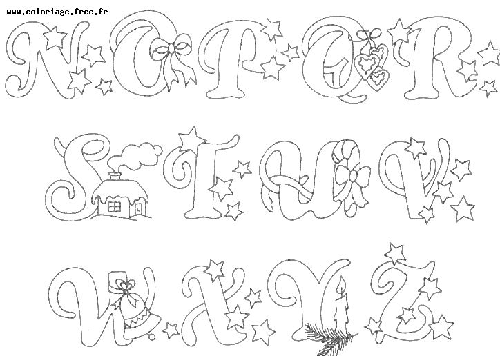 dessin alphabet animaux 2