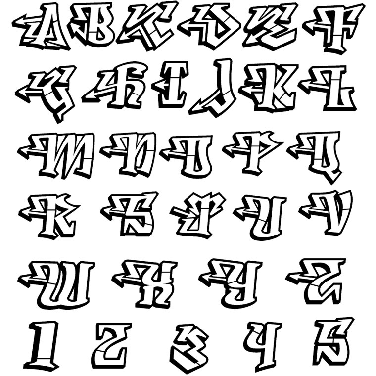 dessin à colorier alphabet anglais a imprimer