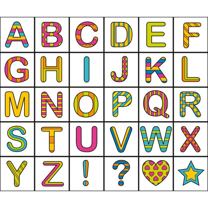 Lettre De L Alphabet A Imprimer Et Decouper - Alphabet Image and Picture