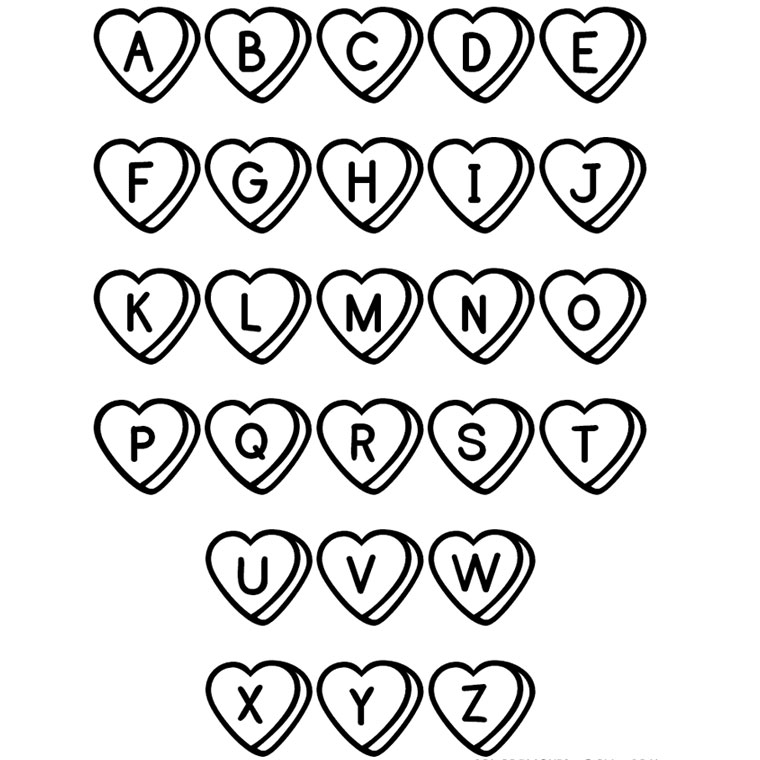 coloriage alphabet