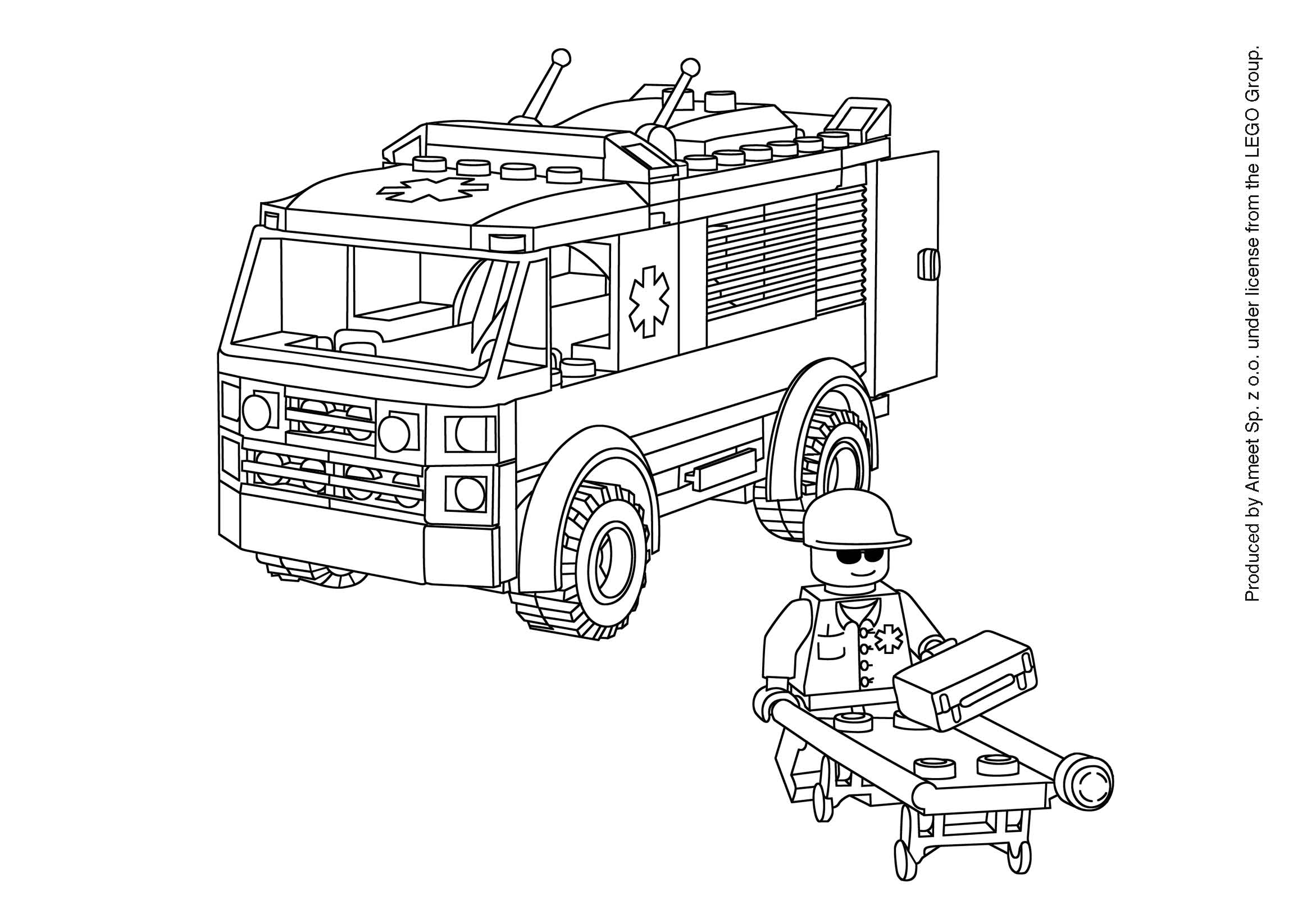 dessin de ambulance