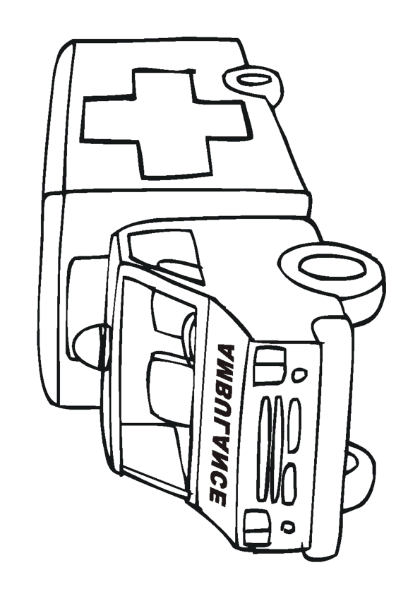 dessin d ambulance imprimer