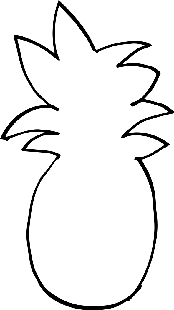 36 dessins de coloriage ananas a imprimer hibou