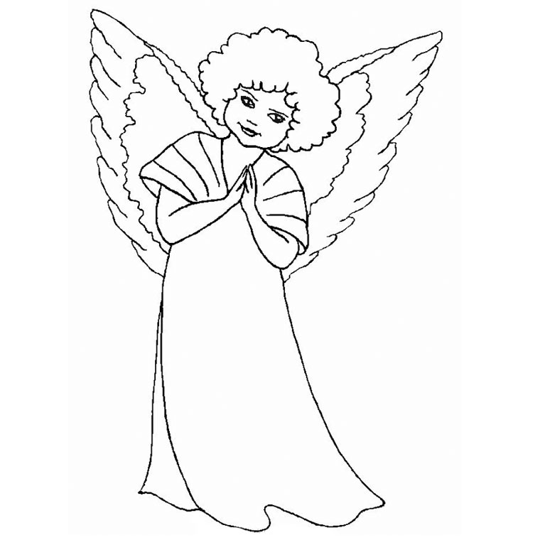 dessin petit ange