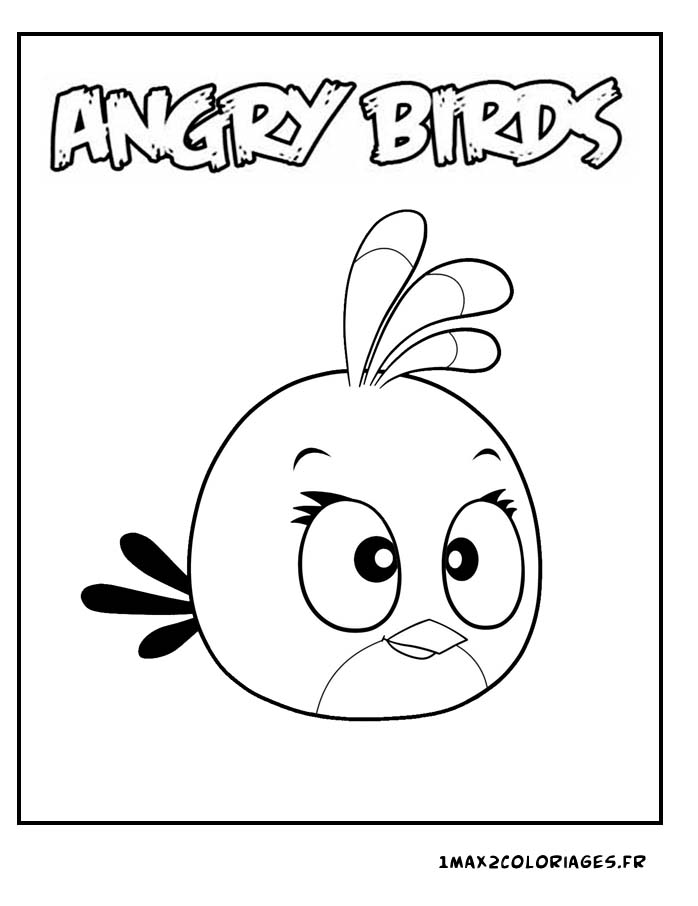 coloriage à dessiner angry birds transformers