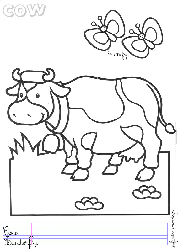 26 dessins de coloriage Animaux De La Ferme à imprimer