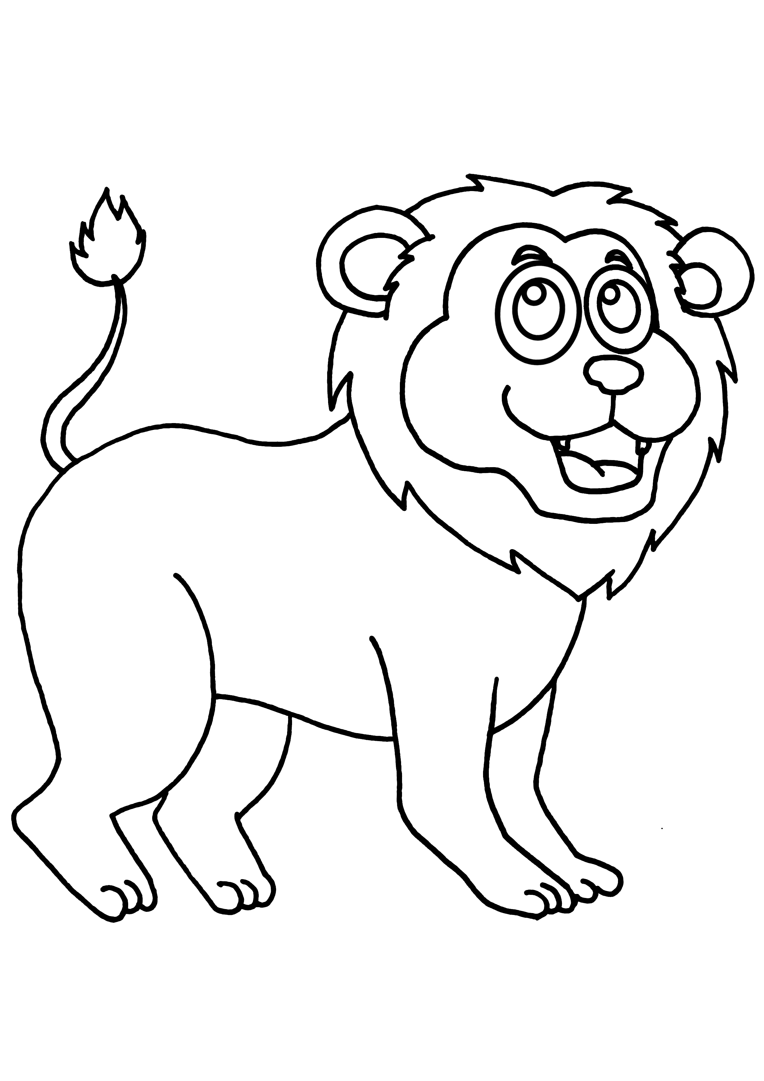 Animaux De La Jungle Coloriage