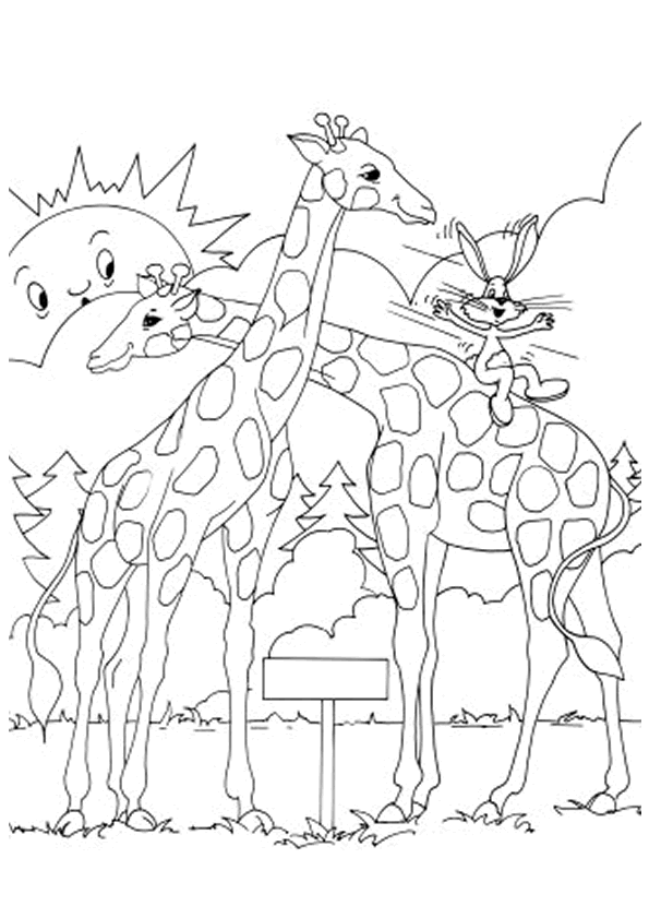 95 dessins de coloriage Animaux De La Savane à imprimer