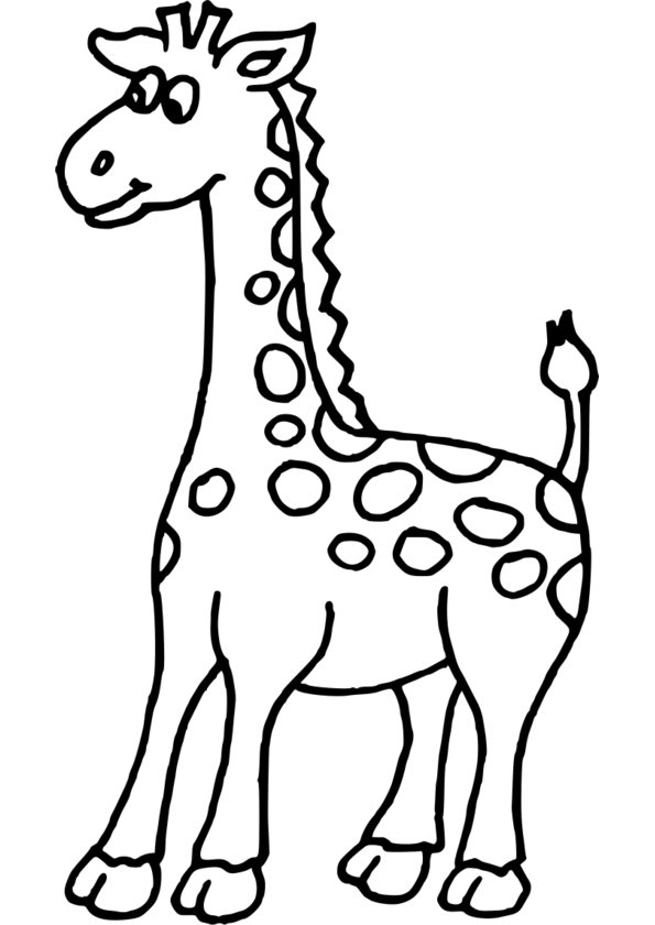 coloriage animaux savane africaine