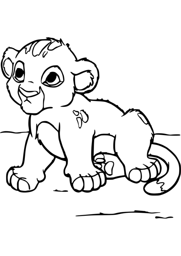 coloriage d animaux mignon