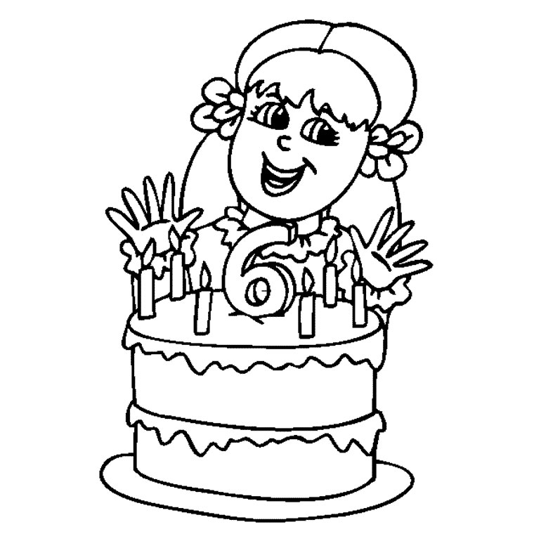 coloriage anniversaire 10 ans