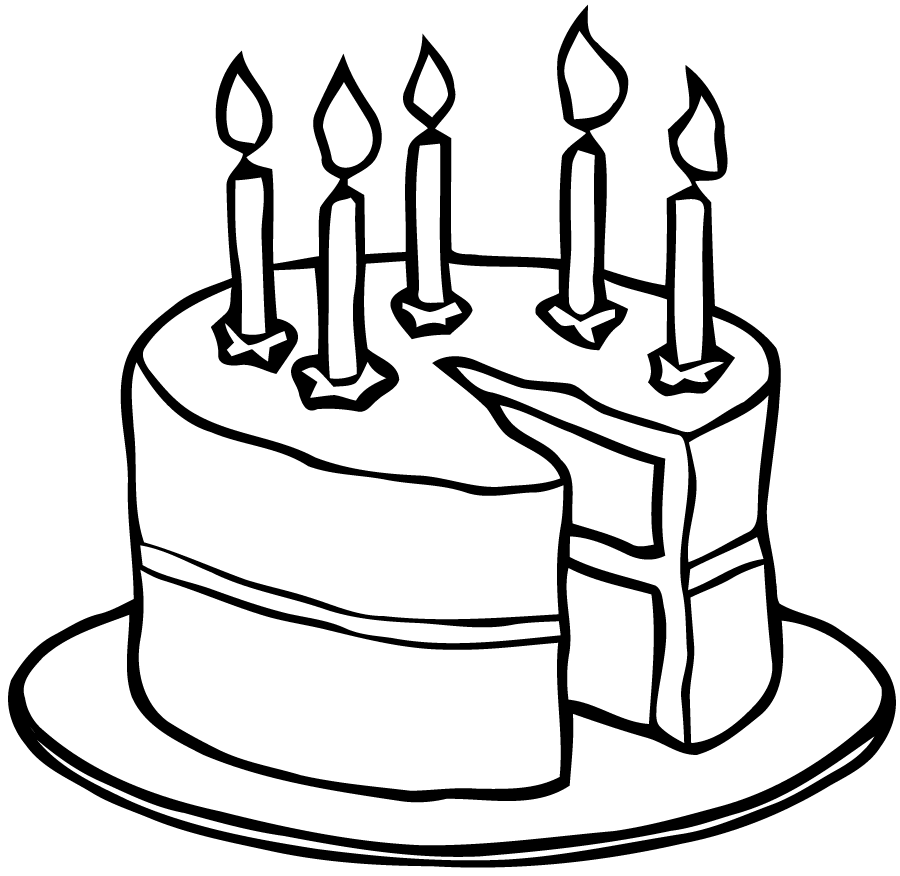 15 Coloriage Gateau D Anniversaire  Des Milliers de Coloriage