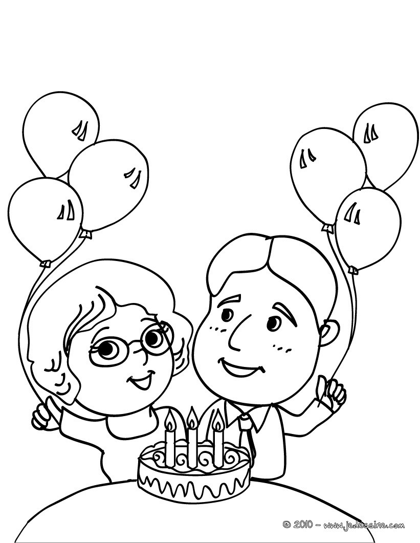 98 dessins de coloriage Anniversaire 5 Ans à imprimer coloriage anniversaire 5 ans