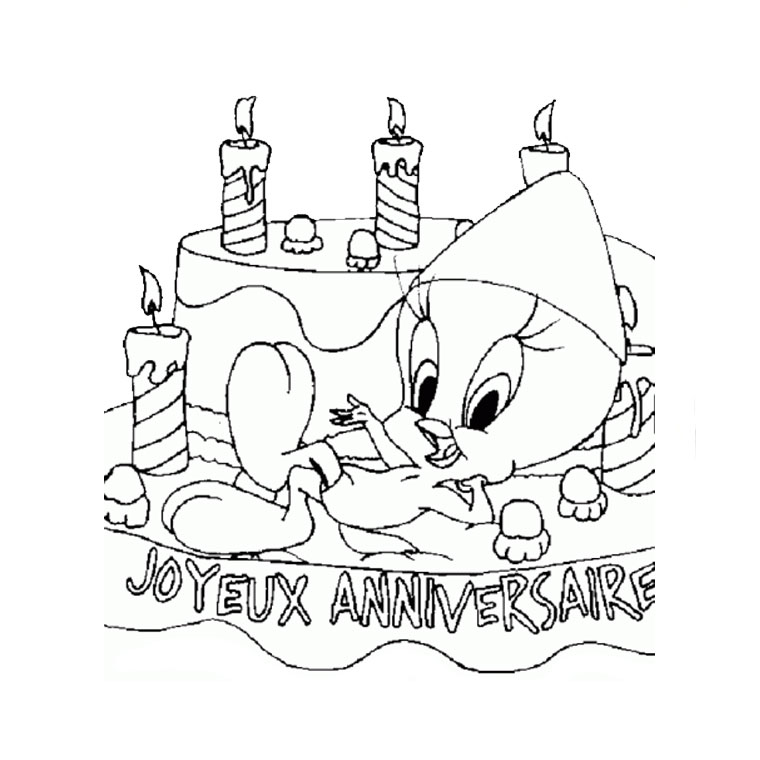 97 dessins de coloriage Anniversaire 6 Ans à imprimer