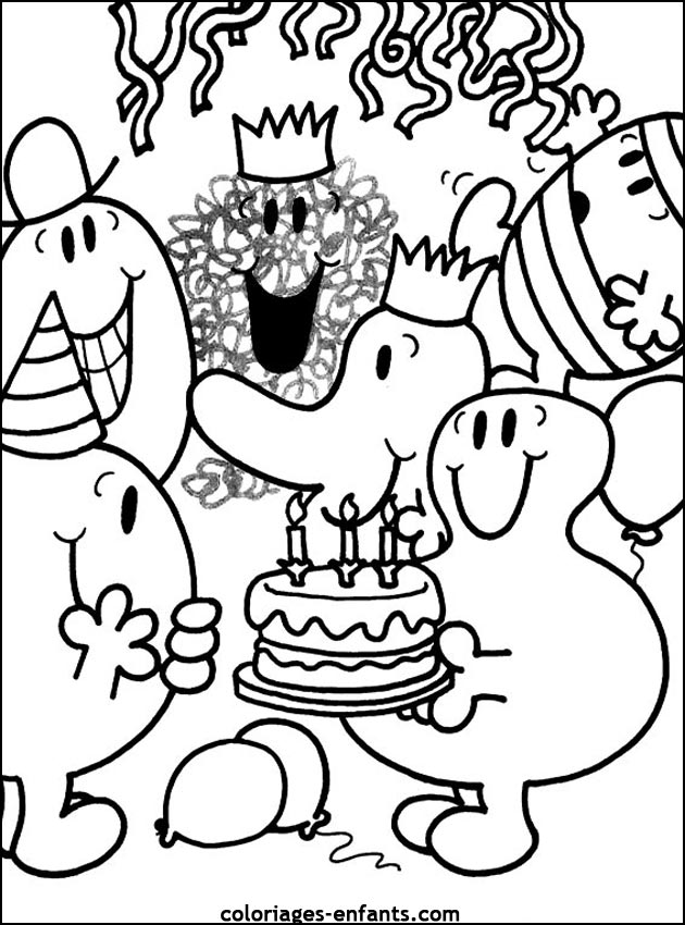 Dessin Anniversaire A Imprimer Dessin Anniversaire A Imprimer