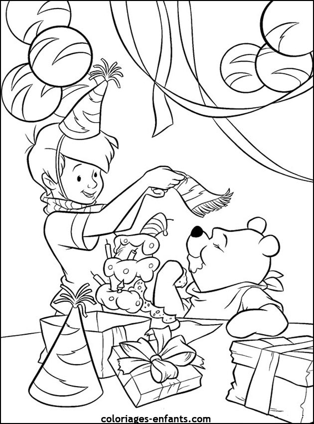 coloriage anniversaire 41 ans