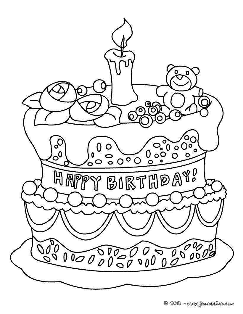 coloriage anniversaire 9 ans fille dessin joyeux anniversaire ƒ imprimer