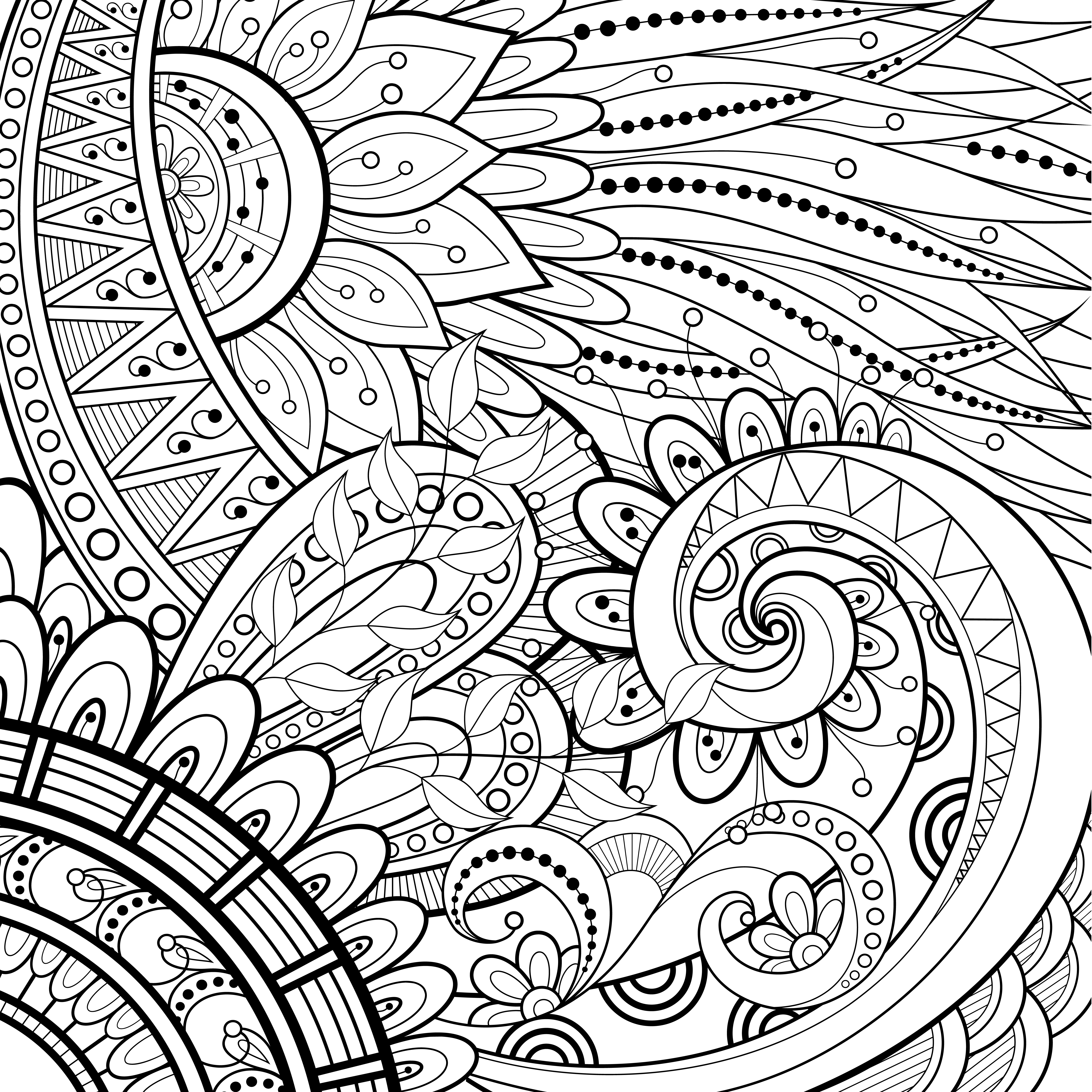 Coloriage Anti Stress Tatouage