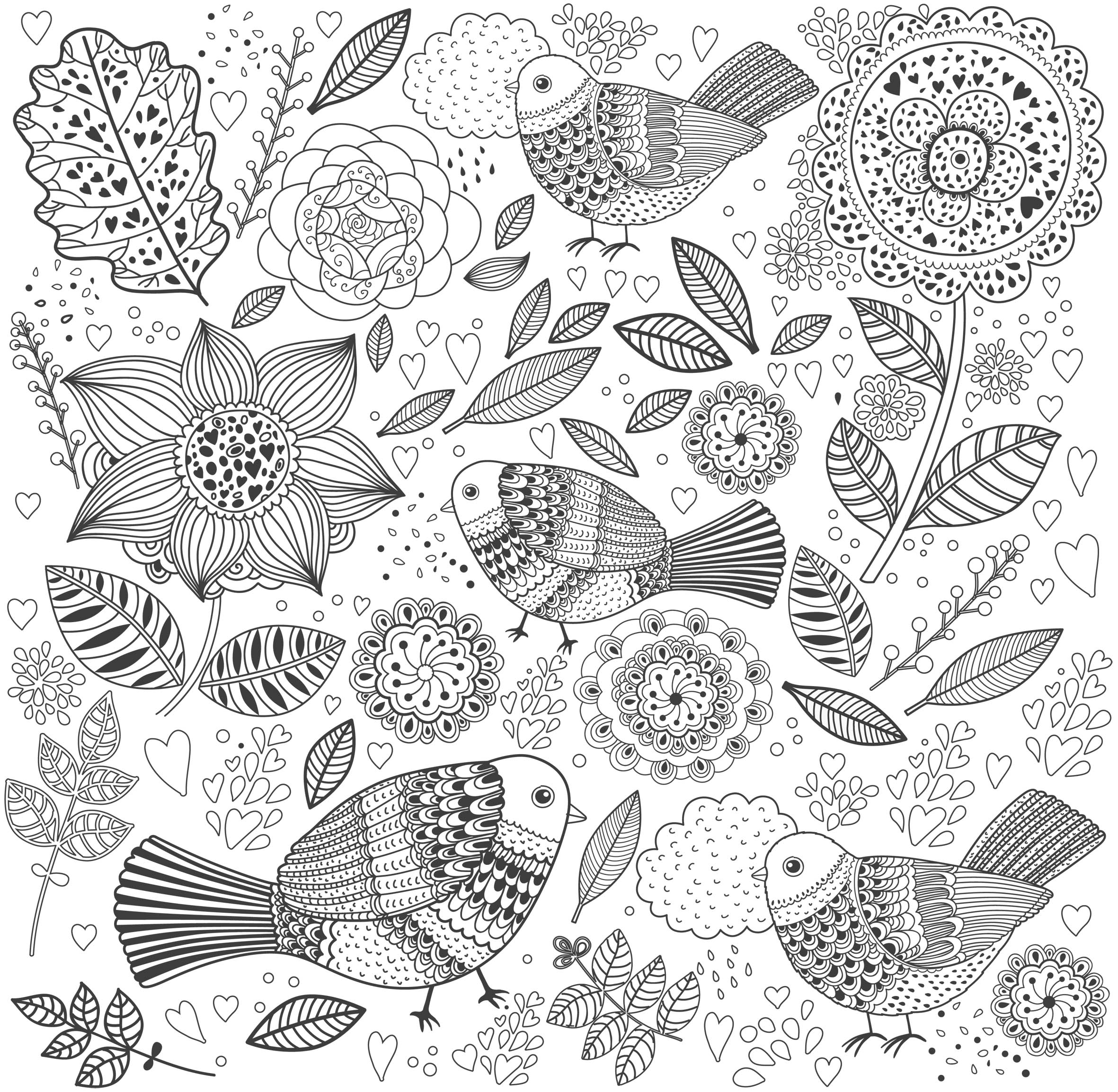 coloriage   dessiner anti stress   imprimer gratuit