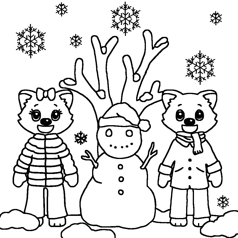 97 dessins de coloriage Arbre 4 Saisons à imprimer
