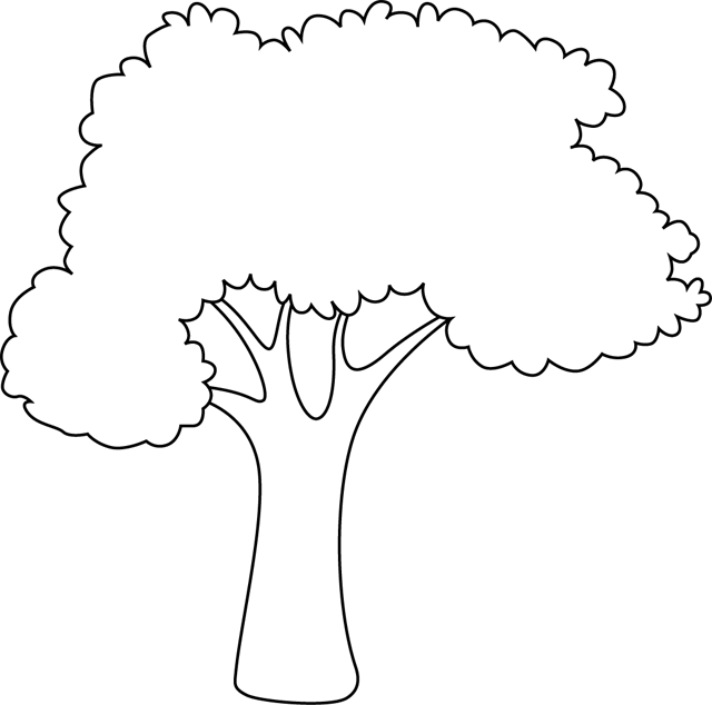 coloriage arbre printemps imprimer