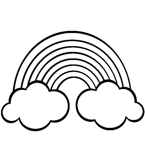 coloriage arc en ciel gratuit a imprimer coloriages agriculteurs