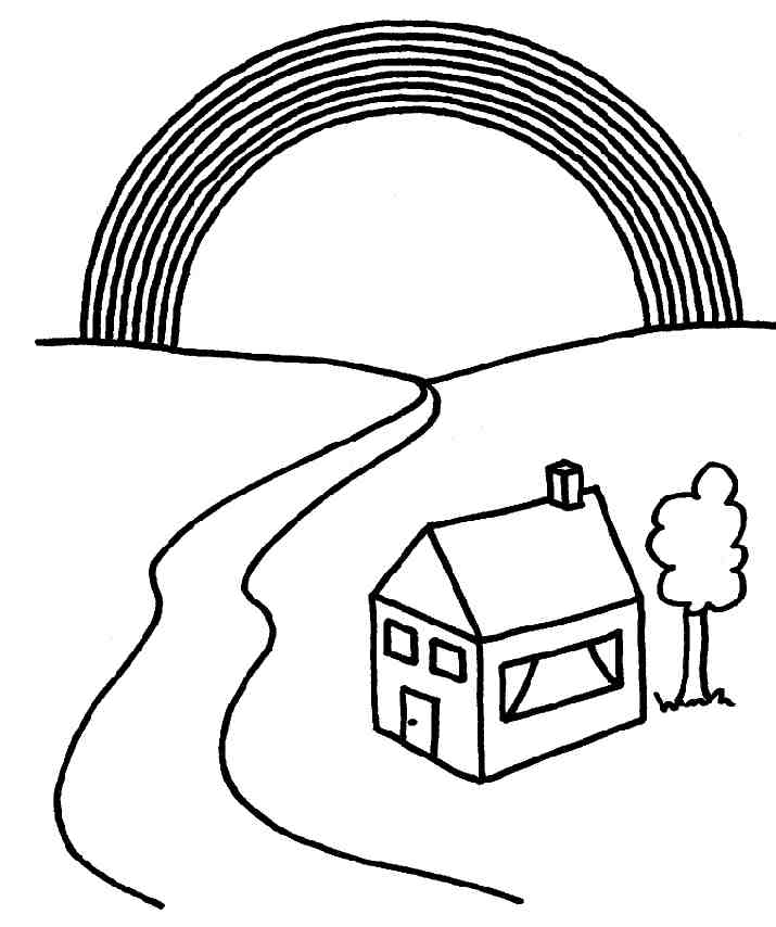 Dessin Gratuit Dessin Arc En Ciel