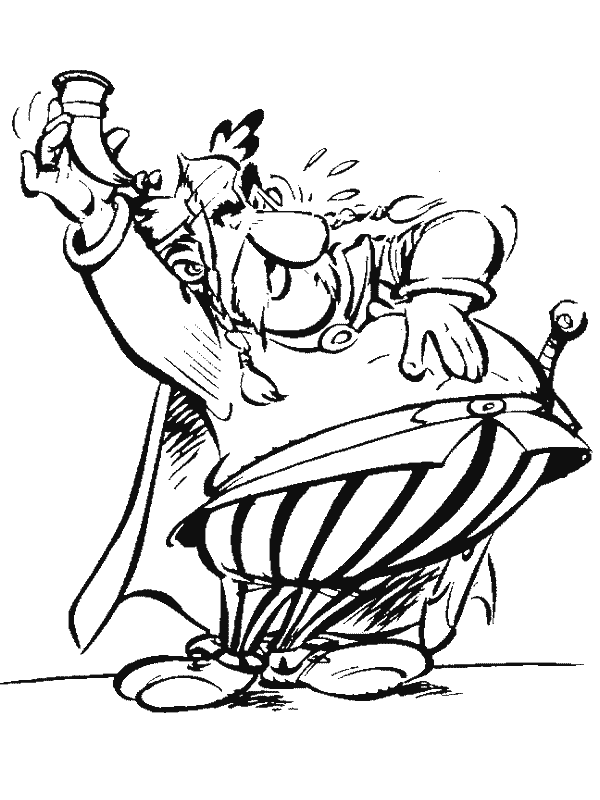 vrac coloriage asterix