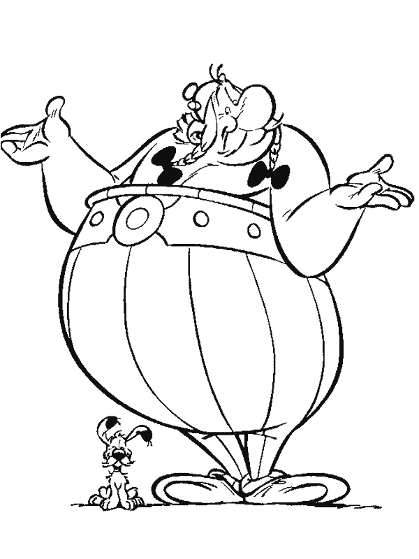 dessin asterix et obelix en ligne