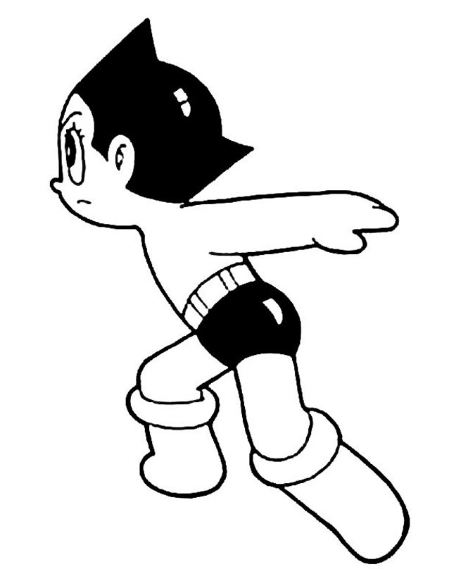 coloriage  dessiner en ligne astro boy