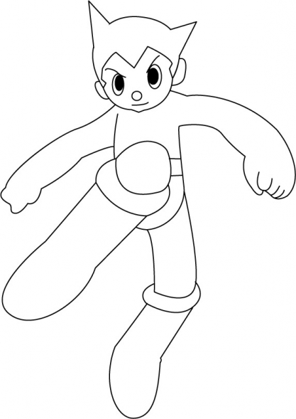 jeux dessin  colorier astro boy