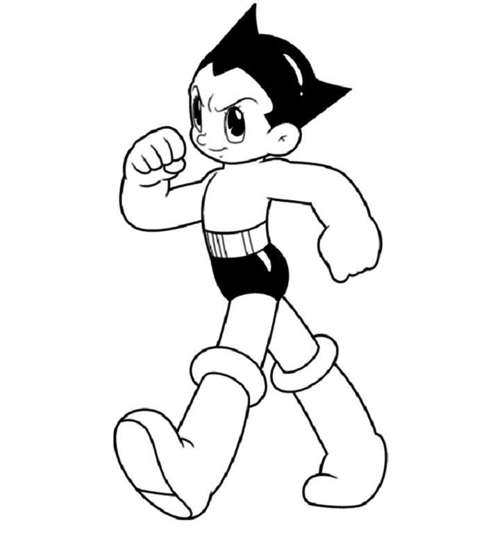 coloriage astro boy le film