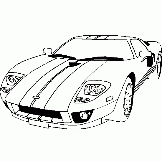 coloriage à dessiner voiture de course hot wheels