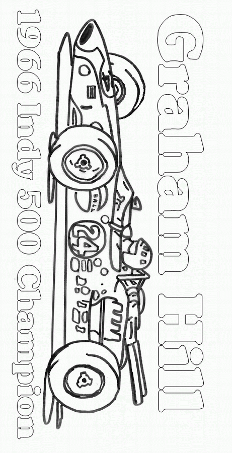 coloriage  dessiner voiture de course