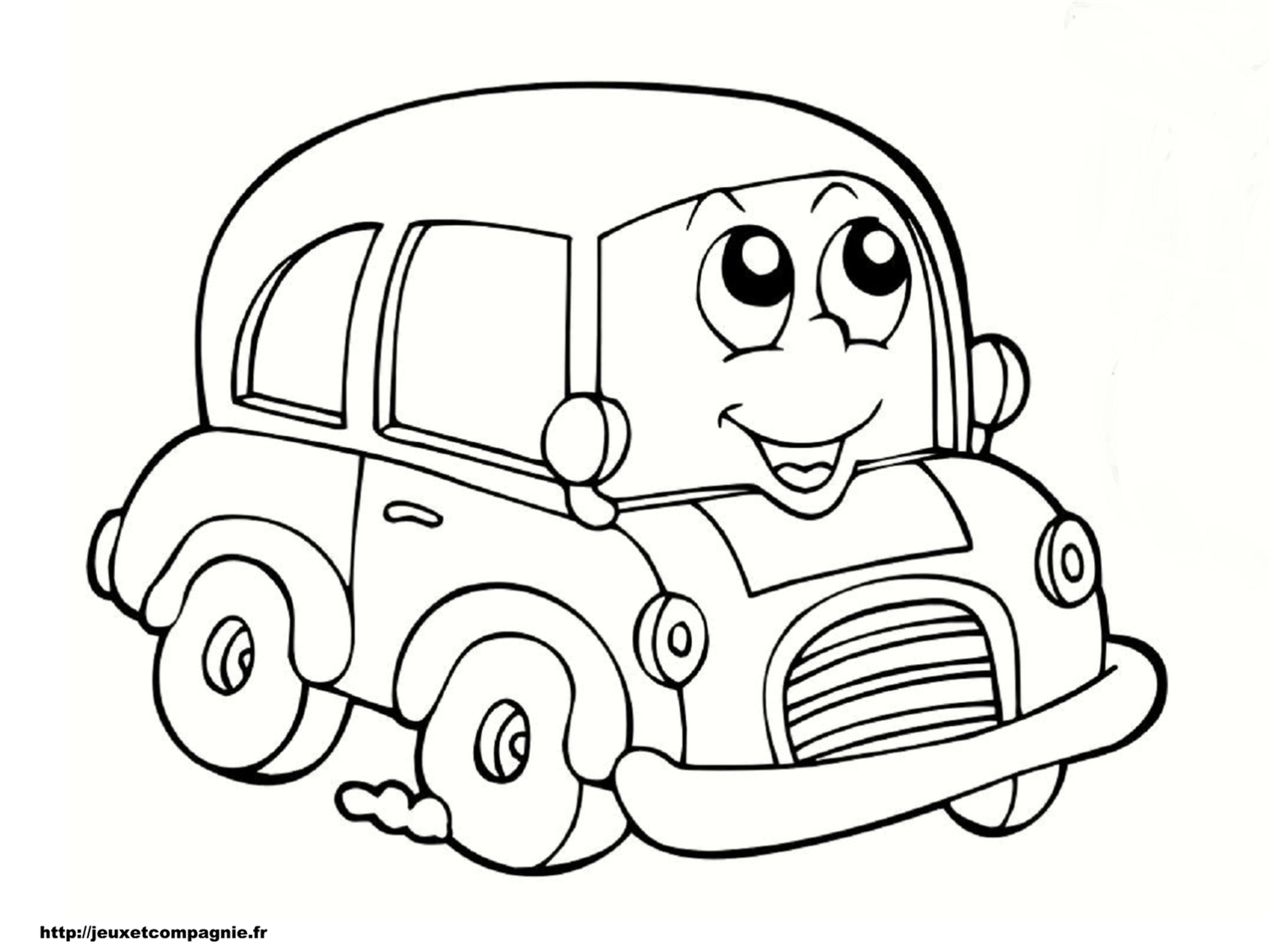 coloriage de bus anglais a imprimer