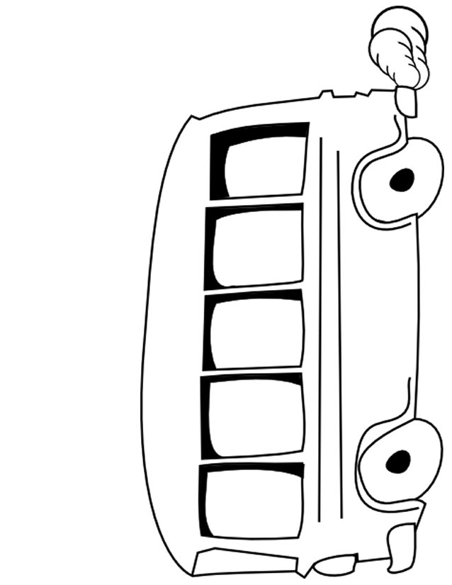 124 dessins de coloriage Autobus à imprimer