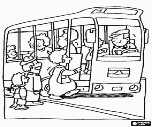 coloriage  dessiner bus playmobil