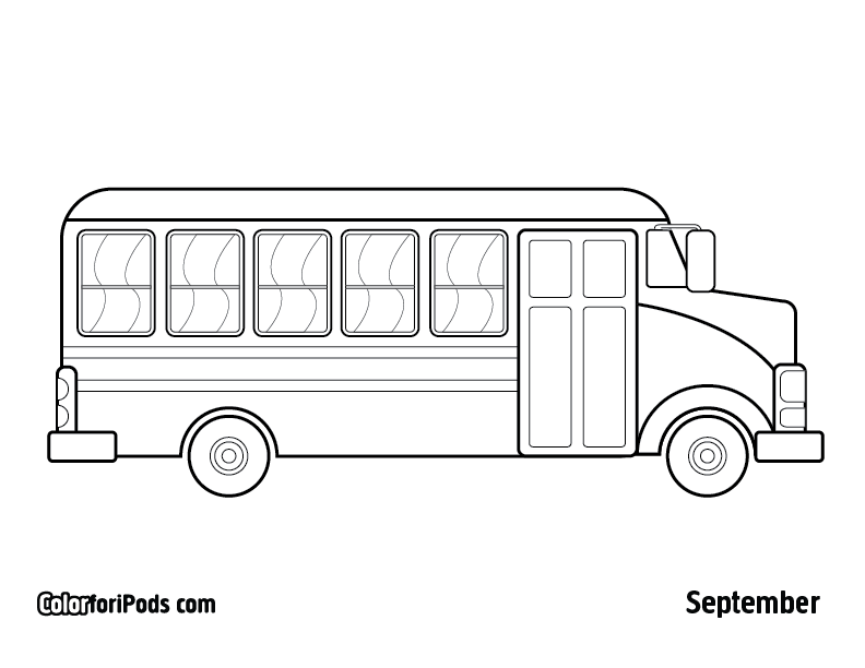 Coloriage Autocar à colorier - Dessin à imprimer coloriage autocar imprimer