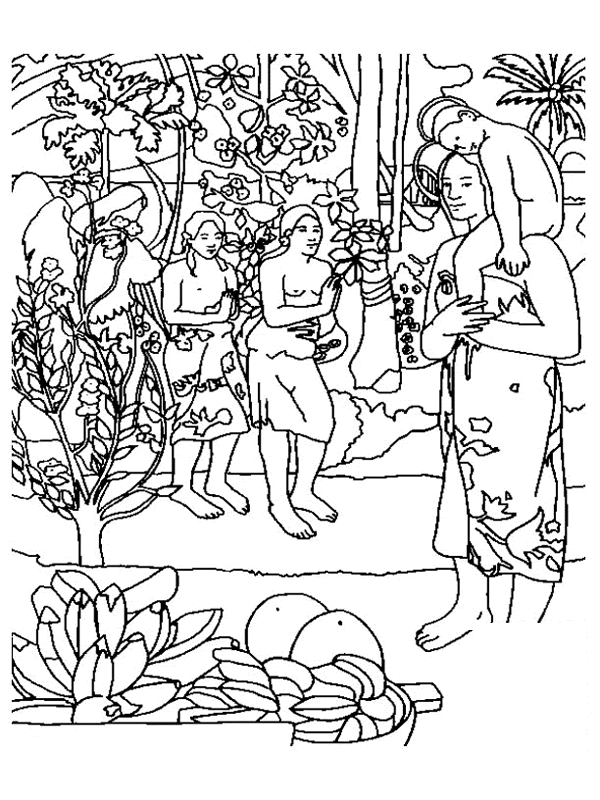 96 dessins de coloriage Automne Arcimboldo à imprimer